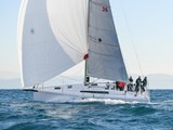 Port Side under Spinnaker of Beneteau First 36